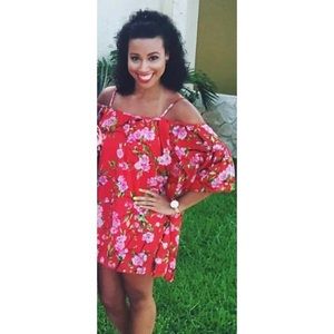 Floral Chiffon Dress